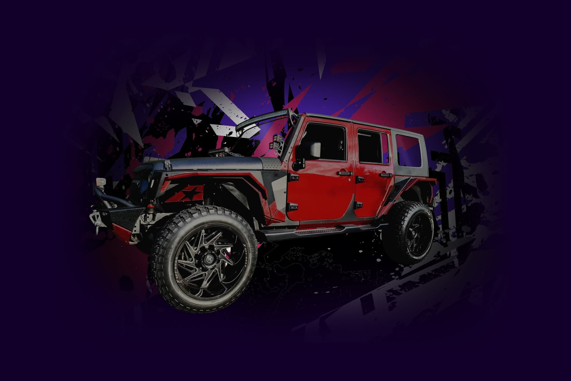 Jeep Xtreme DJ vehicle